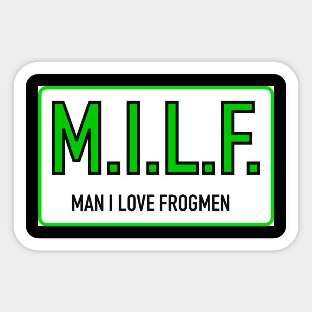 Basic Milf Sticker by Cassie’s Cryptid Land